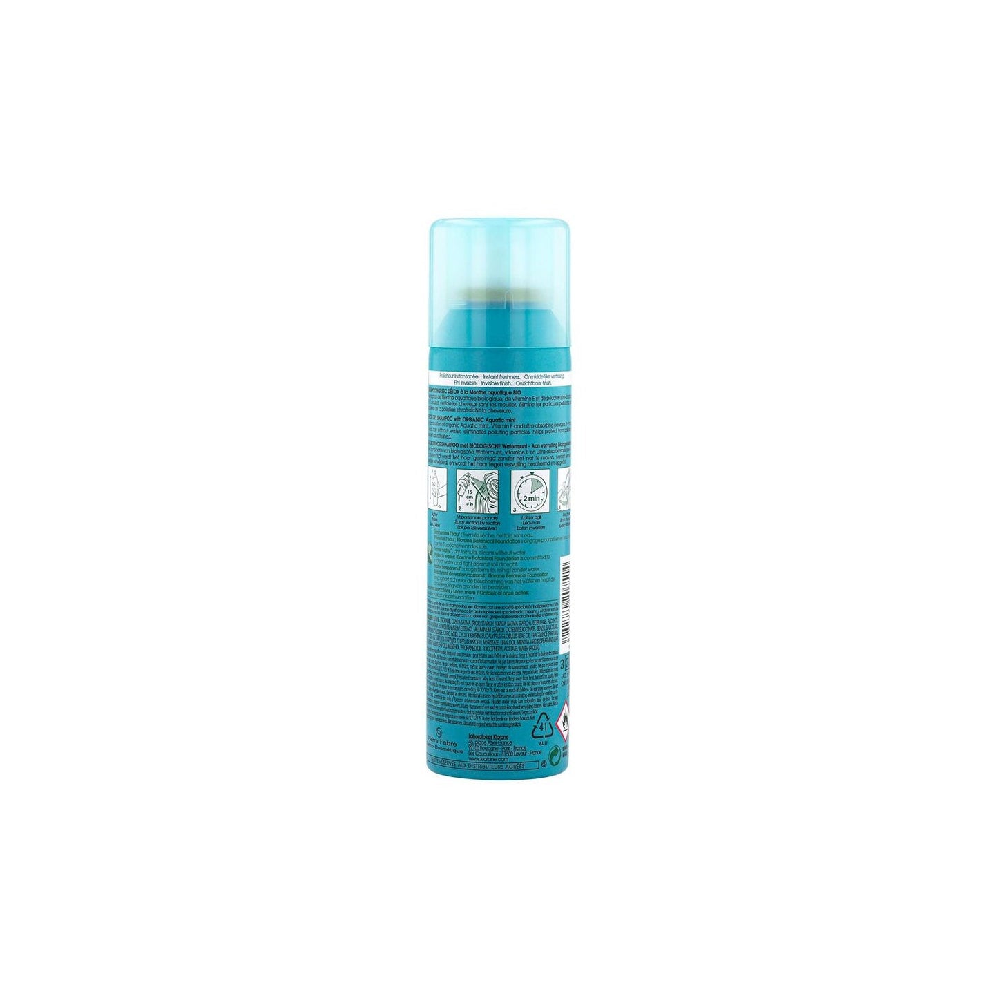 Klorane Champú Seco a la Menta Acuática 150ml
