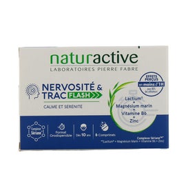 Naturactive Nervosité & Trac Flash 6 comp