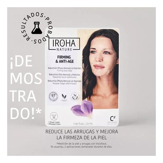 Iroha Nature Mascarilla Reafirmante y Antiedad con Bakuchiol 20ml