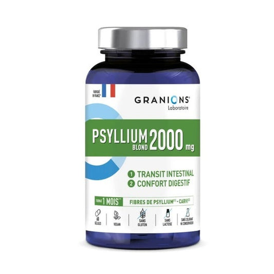 Granions Psyllium Blond 2000mg 60caps