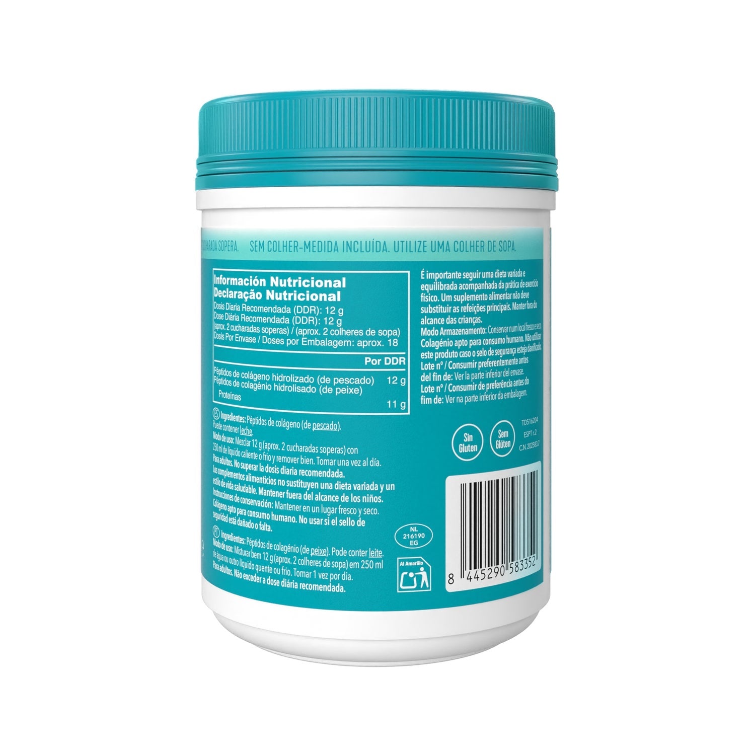 Vital Proteins Marine Collagen Péptidos de Colágeno Sin Sabor 221g