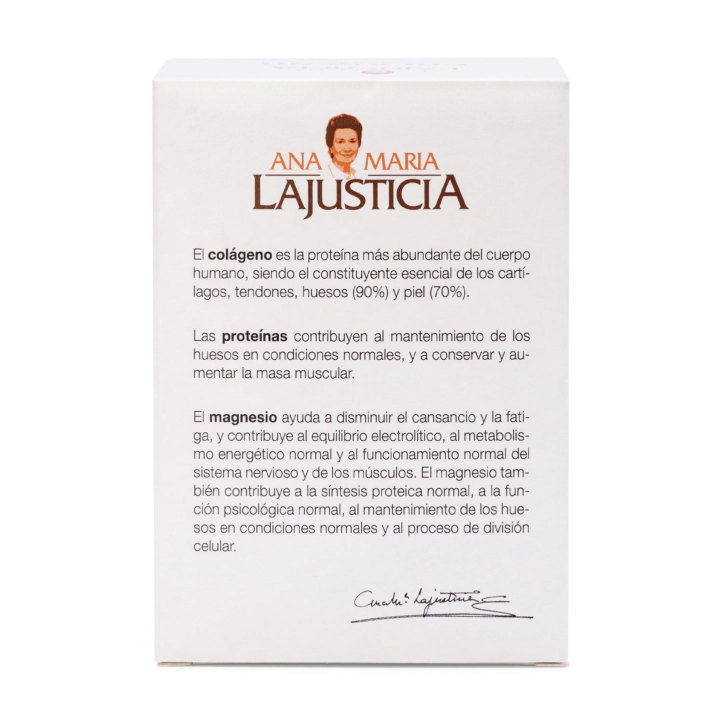 Ana Maria Lajusticia Colágeno con Magnesio Sabor Fresa 20 Sticks