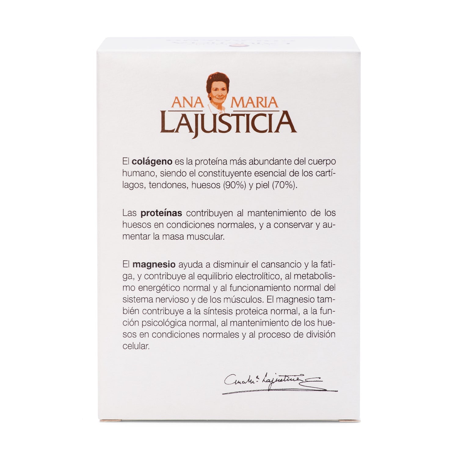 Ana Maria Lajusticia Colágeno con Magnesio Sabor Fresa 20 Sticks