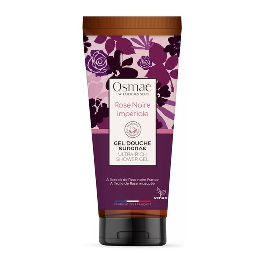 OSMAE Gel Douche Rose Noire Impériale 200 ml