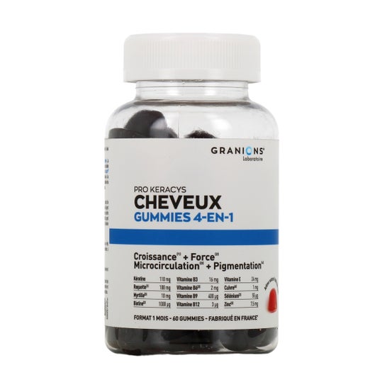 Granions Pro Keracys Cabello 4 en 1 Gummies 60uds