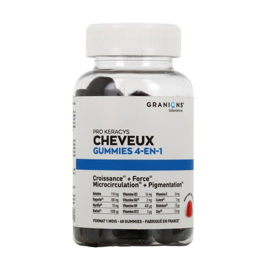 Granions Pro Keracys Cabello 4 en 1 Gummies 60uds