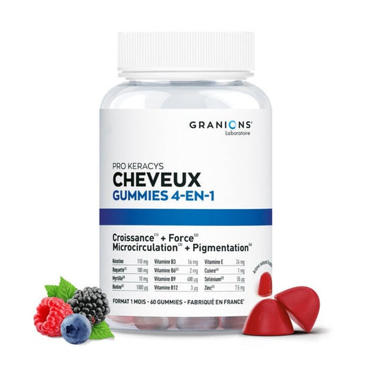 Granions Pro Keracys Cabello 4 en 1 Gummies 60uds