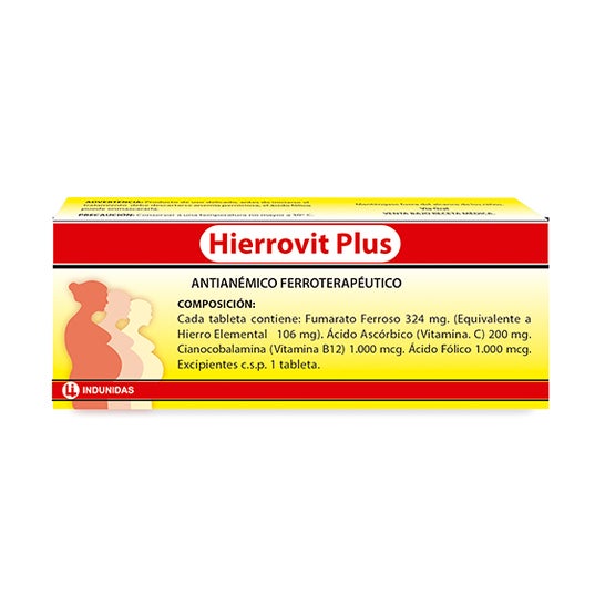Indunidas Tythevital Hierrovit Plus Sticks 30x18g
