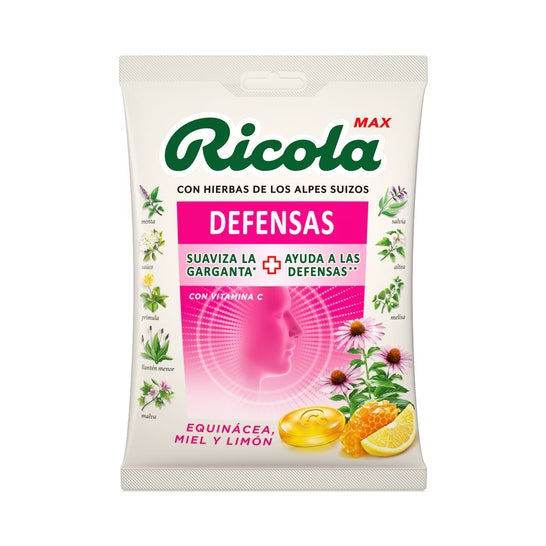 Ricola Max Caramelos Equinácea Miel y Limón Bolsa 70 gr