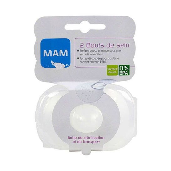 MAM Copas de Silicona Seno T L 2 uds