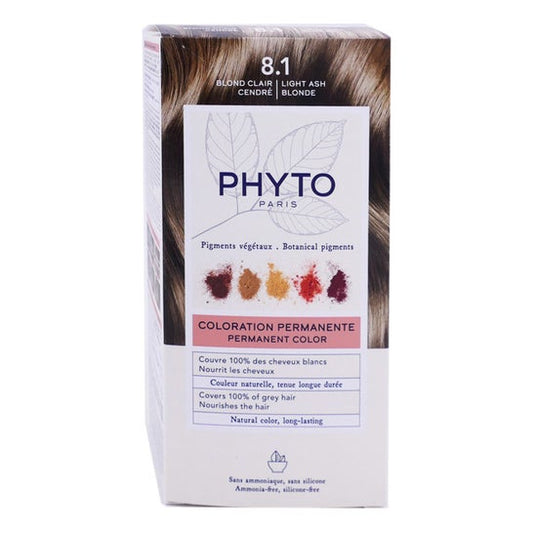 Phyto Color 8.1 Rubio Claro Ceniza 1ud