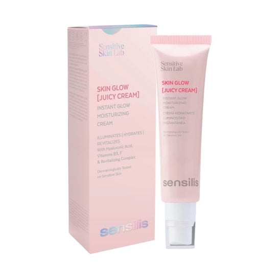 Sensilis Skin Glow [Juicy Cream] Crema Hidratante Luminosidad Instantánea 50ml