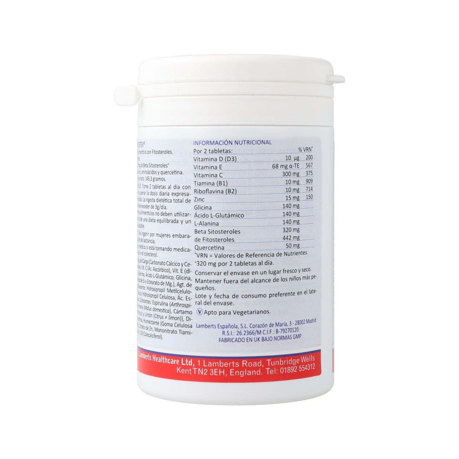 Lamberts Prostex Con Beta Sitosterol 90 Comp.