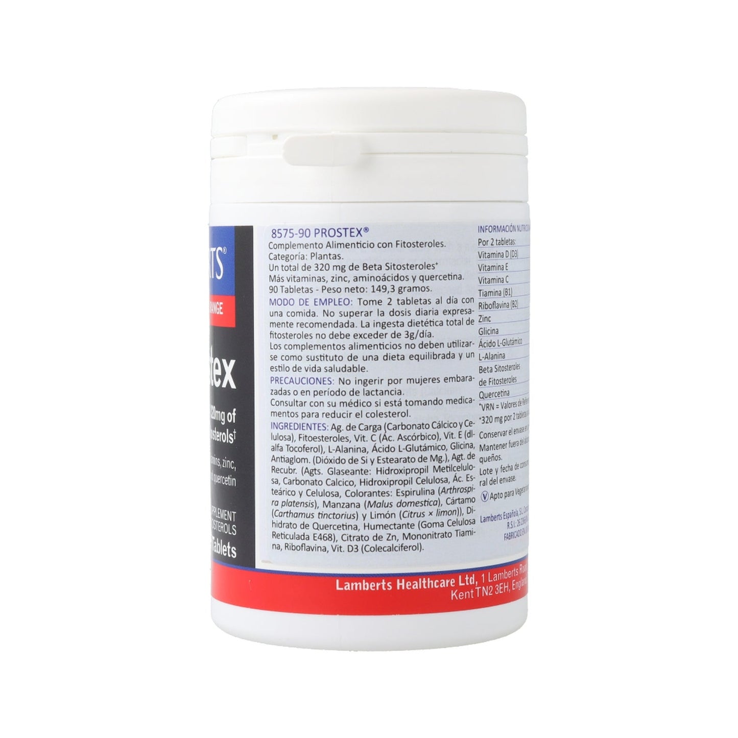 Lamberts Prostex Con Beta Sitosterol 90 Comp.