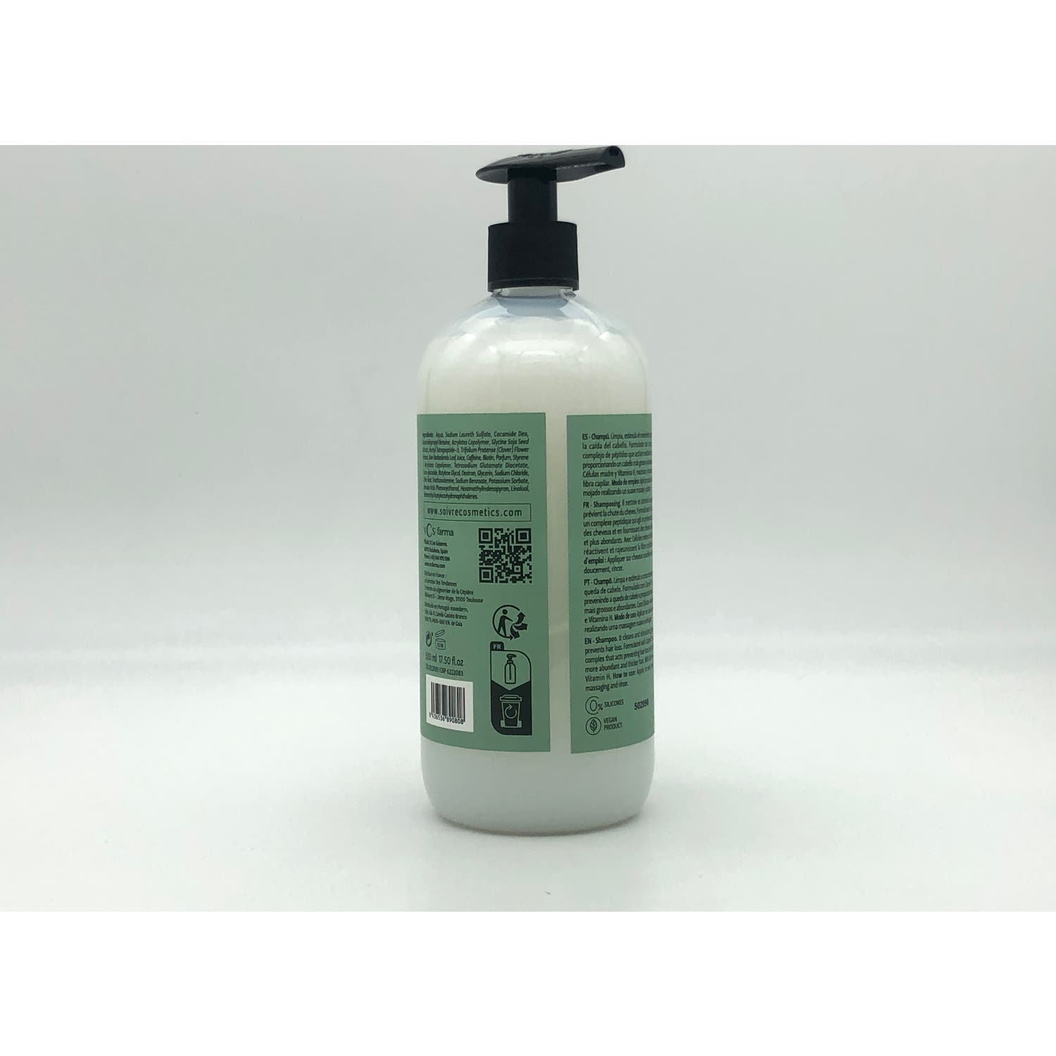 Soivre Champú Energy & Volume 500ml