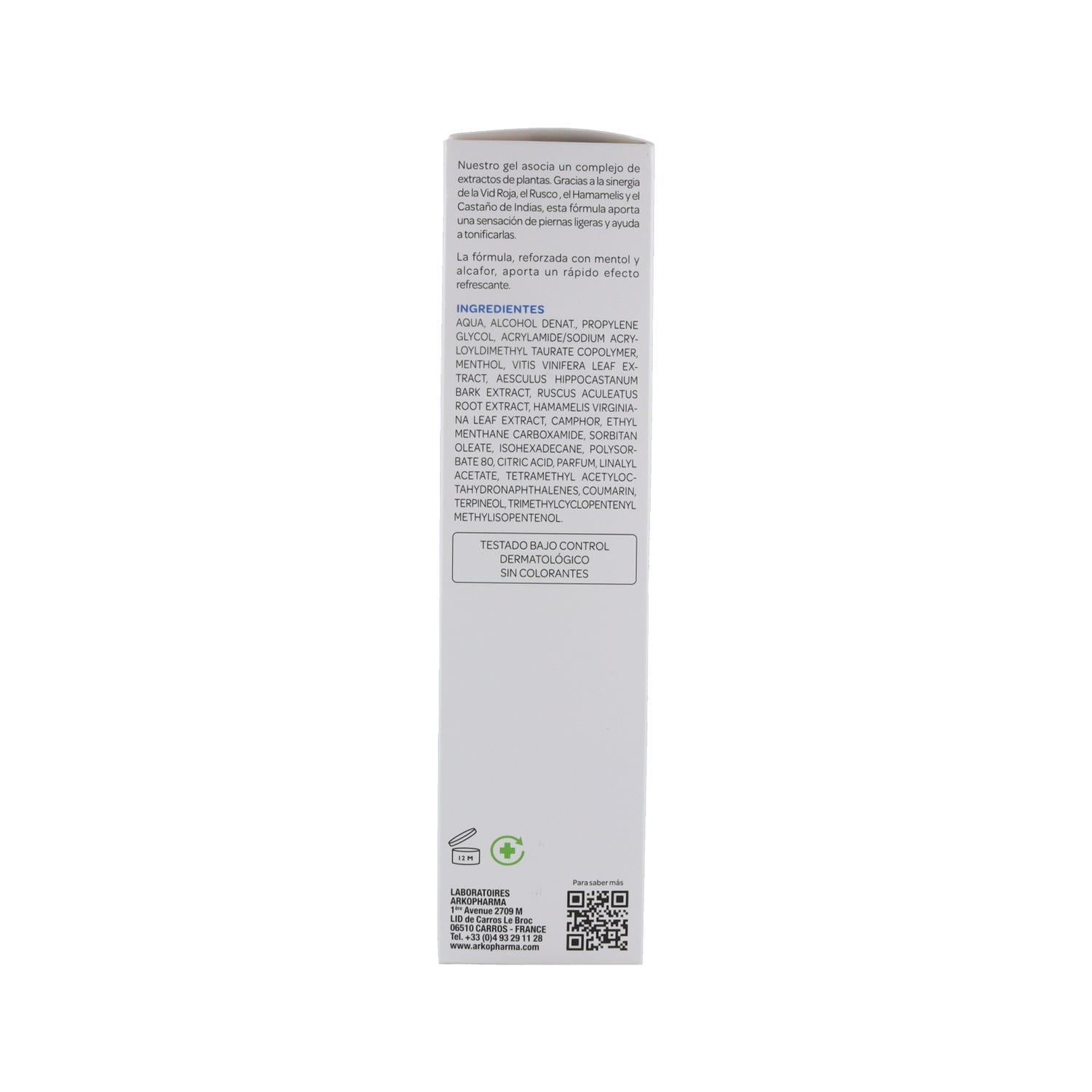 Arkopharma Venoforte Piernas Ligeras Gel Efecto Frío 150ml