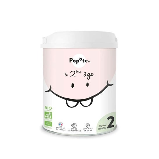 Popote Leche Infantil 2ª Edad Bio 800g