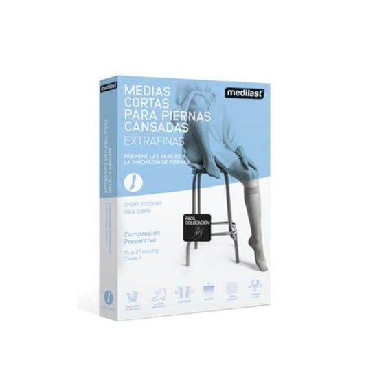 Media Medilast Corta Cp Neg 220Nxl T Xl