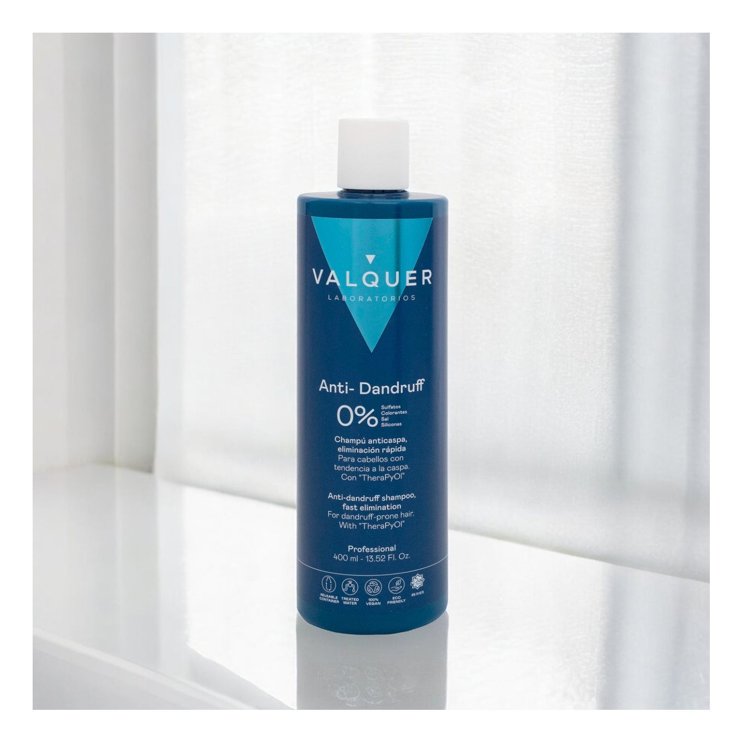 Valquer Champú Anticaspa Eliminación Rápida 400 ml