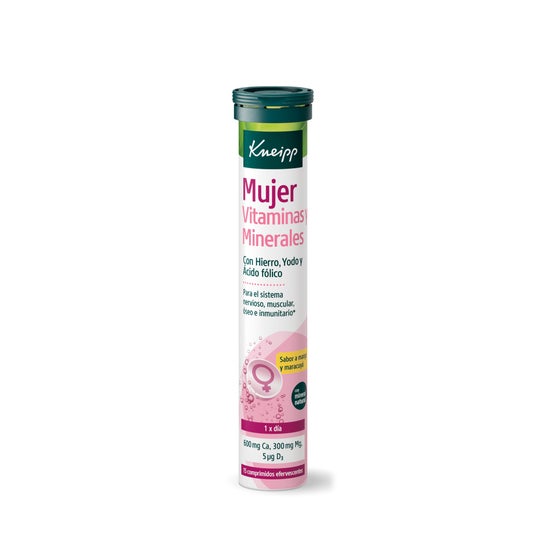 Kneipp Mujer Vitaminas y Minerales Mango y Maracuyá 15comp