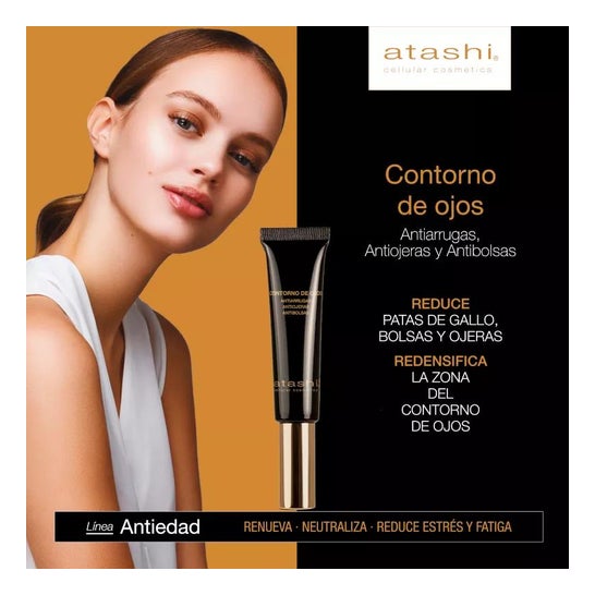Atashi® Cellular Cosmetics contorno de ojos antiedad 15ml