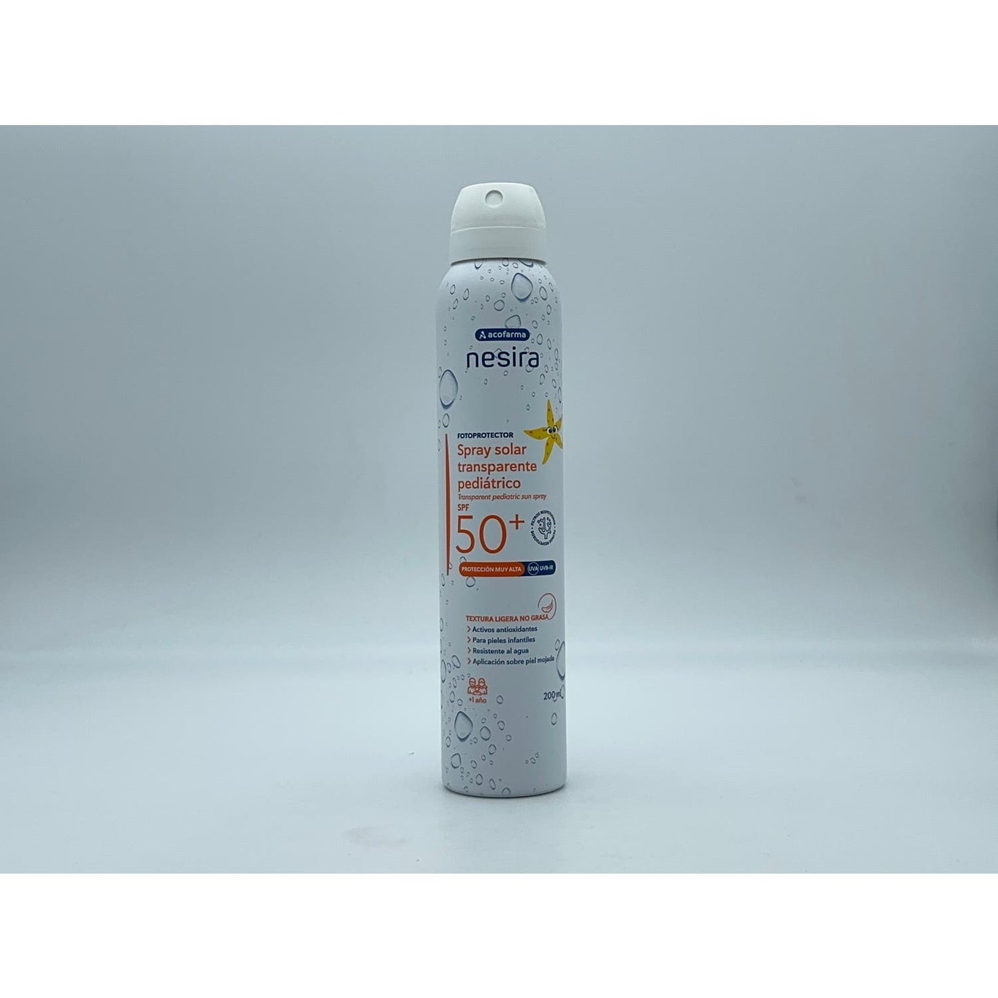 Acofarderm spray solar pediátrico SPF50+ 200ml