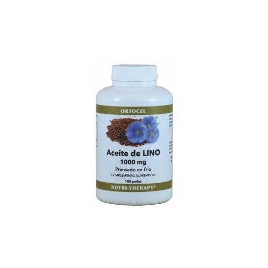 Ortocel Aceite de Linaza 1000 mg 100 Perlas