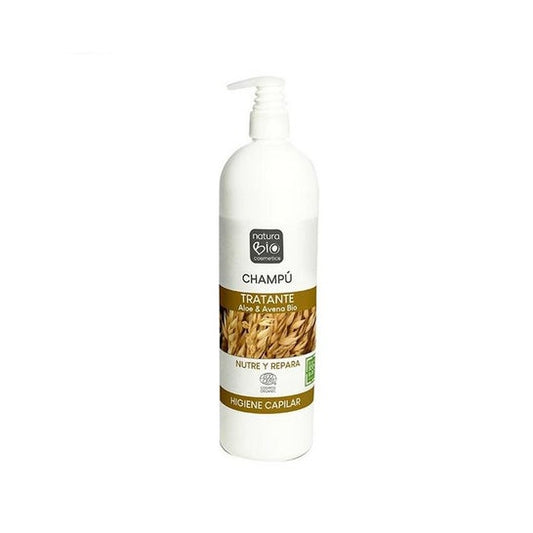 NaturaBio Cosmetics Champú Tratante Aloe Avena Bio 740 ml