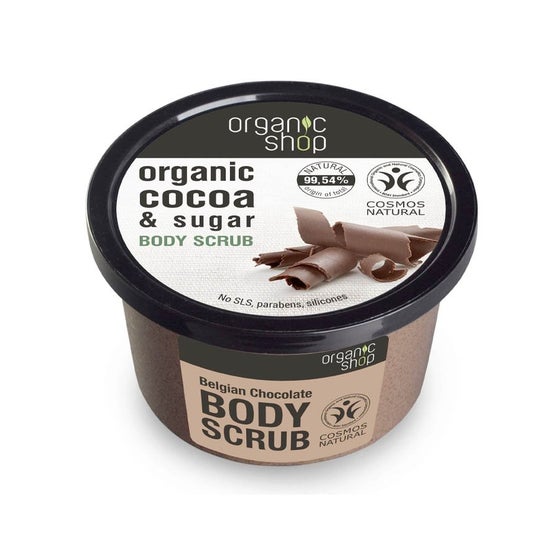 Organic Shop Body Scrub Belgian Chocolate