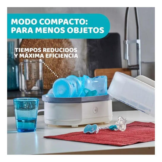 Chicco Set Esterilizador de Vapor Biberones