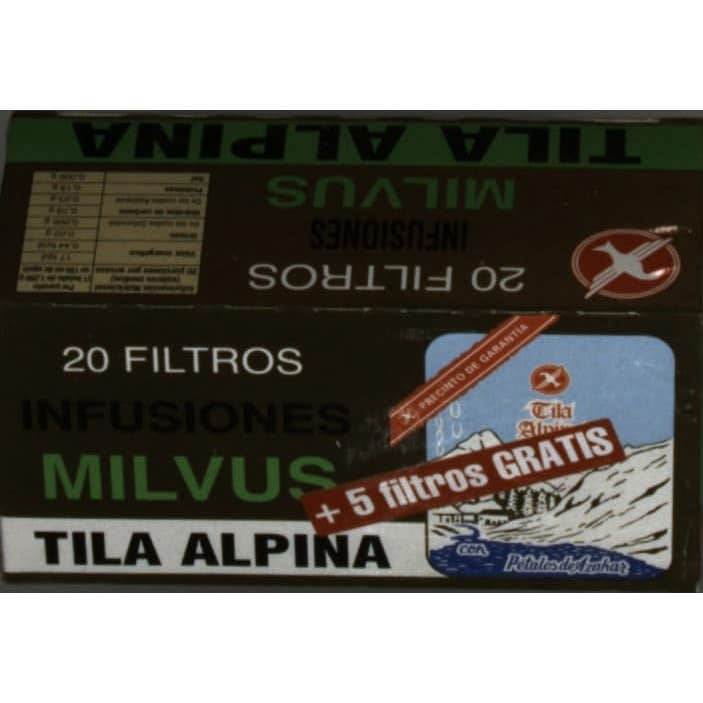 Milvus tila Alpina 20 filtros