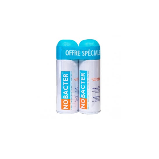 Nobacter Gel de Afeitado 2uds de 150ml