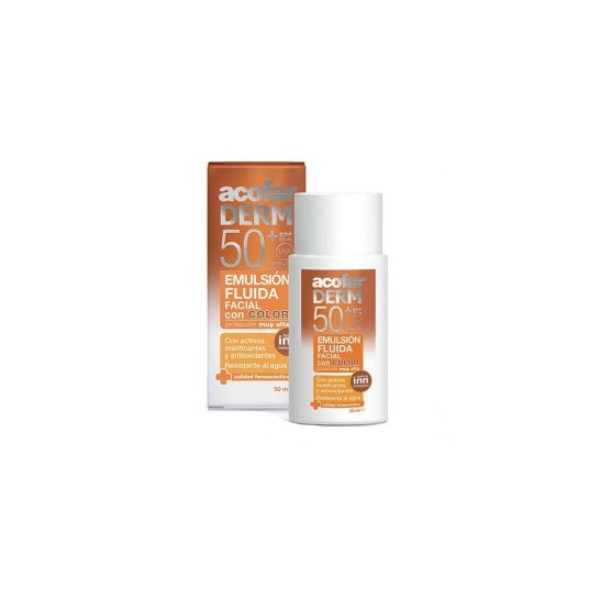 Acofarderm SPF 50+ Emulsión Fluida Facial 50 ml