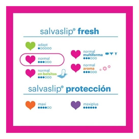 Salva Slip Evax Normal 50uds