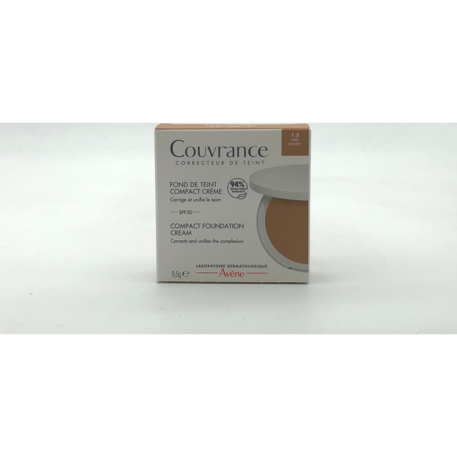Avène Couvrance Base Maquillaje SPF30 1.3 Miel 8.5g