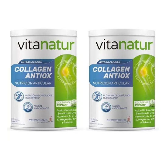 Vitanatur Collagen Antiox Nutrición Articular 2x360g