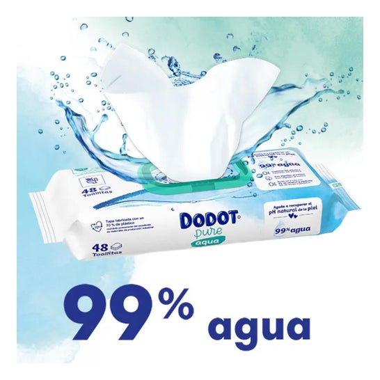 Dodot Toallitas Cuidado Total Aqua 3x48uds