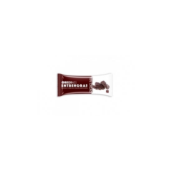 Obegrass Entrehoras barrita chocolate negro 1 ud