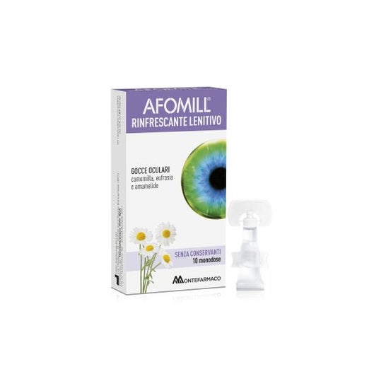 Afomill Gouttes Oculaires Rafraîchissantes Dose Uniq 10x0.5ml