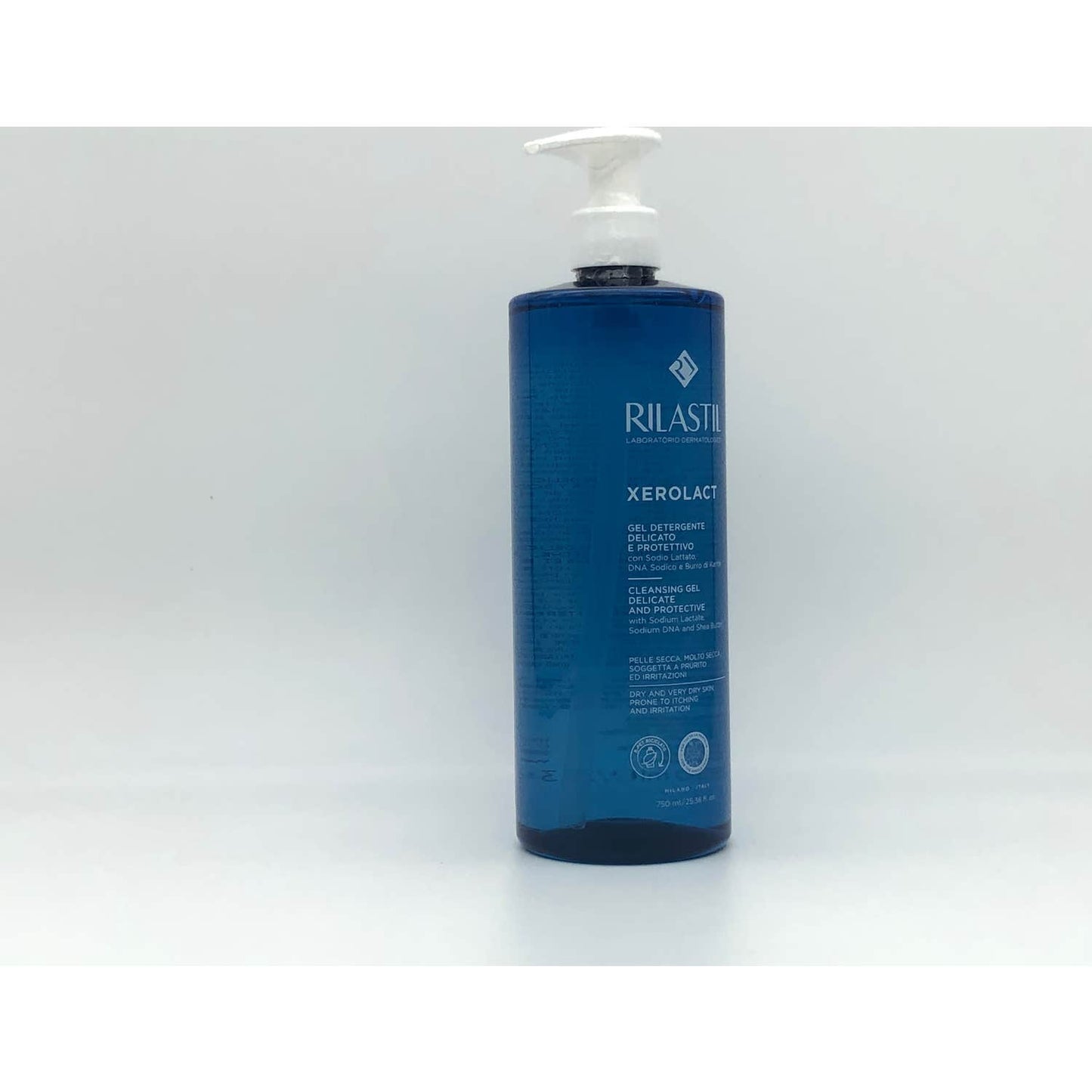Rilastil Xerolact Gel Limpiador Reparador 750ml