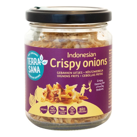 Terrasana Indonesioan Crispy Onions Vegan Bio 75 g