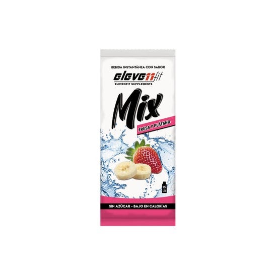 Mix Bebidas Instantáneas Platano y Fresa 9 g