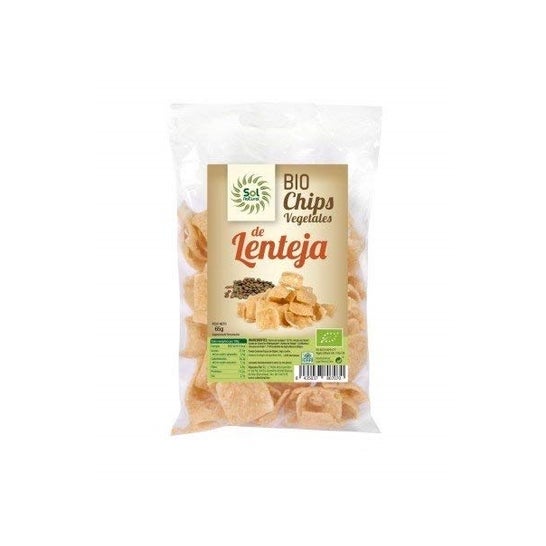 Solnatural Chips Lentejas Bio 65g