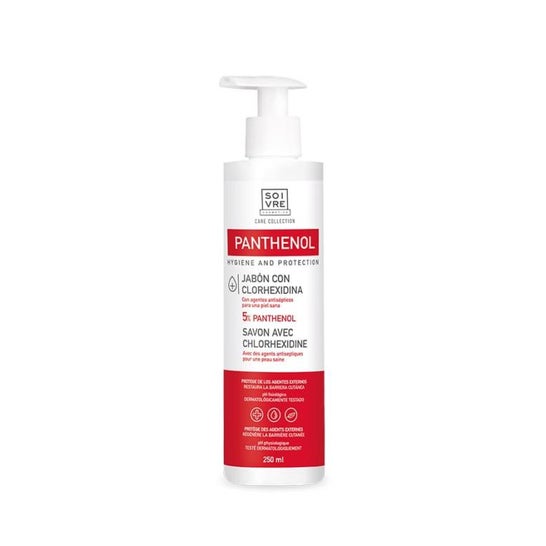 Soivre Panthenol Jabón con Clorhexidina 250ml