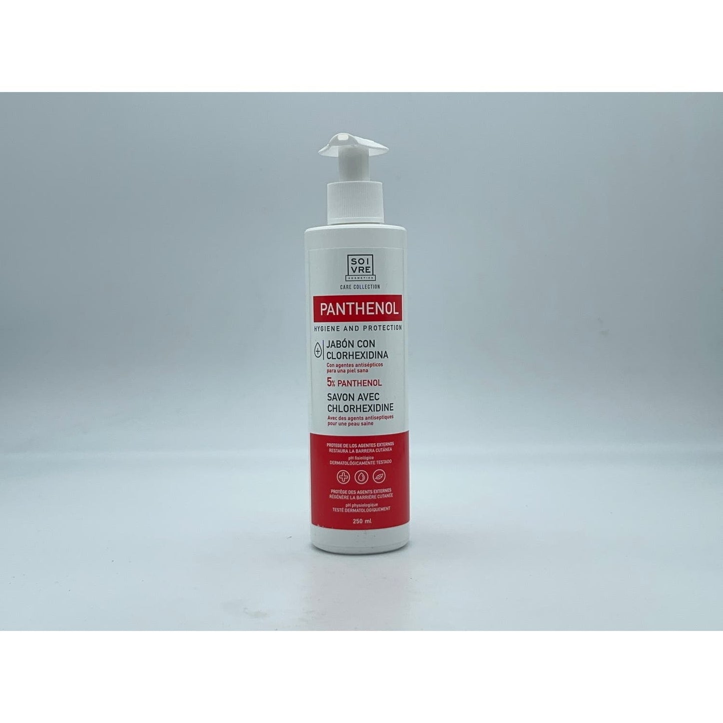 Soivre Panthenol Jabón con Clorhexidina 250ml