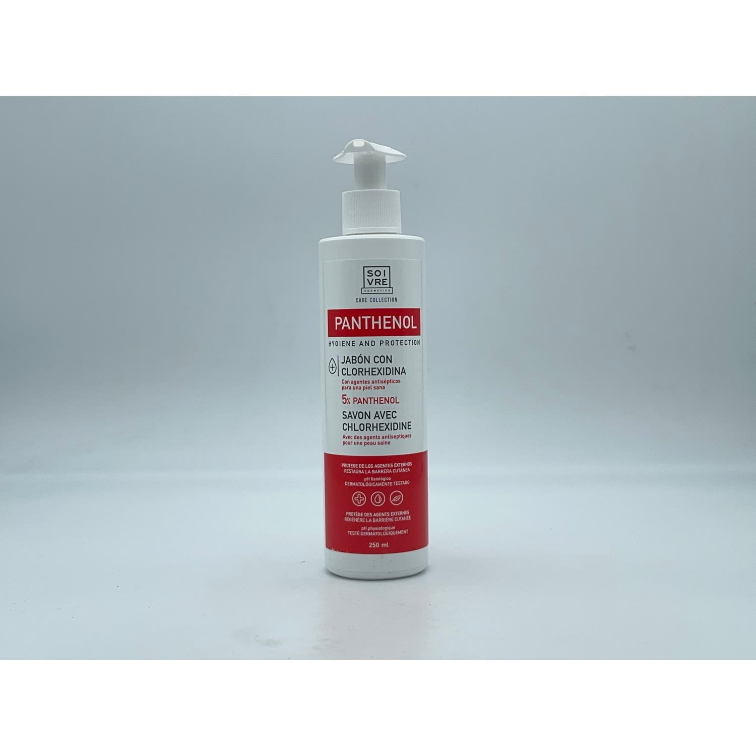 Soivre Panthenol Jabón con Clorhexidina 250ml