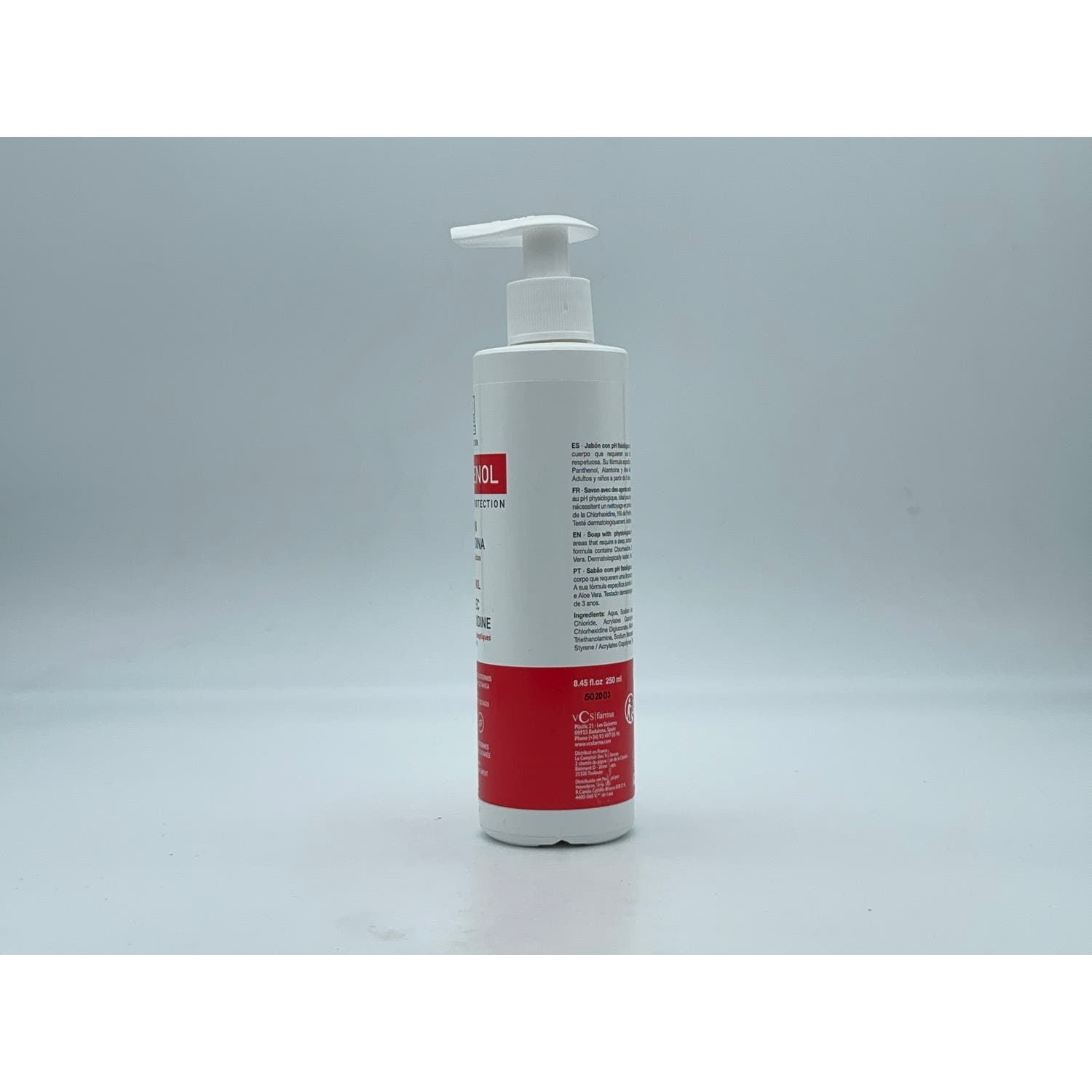 Soivre Panthenol Jabón con Clorhexidina 250ml