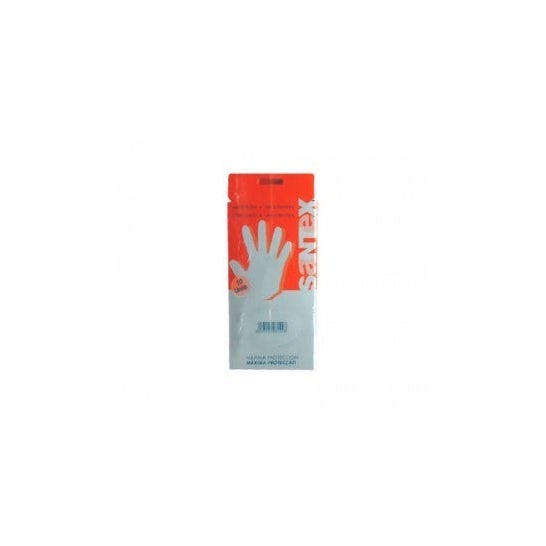Santex Guantes de látex natural Talla Pequeña 10 uds