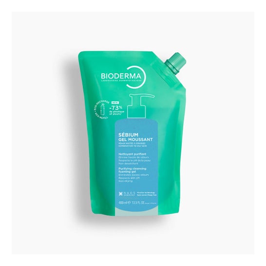 Bioderma Sébium Gel Moussant Recarga 400 ml