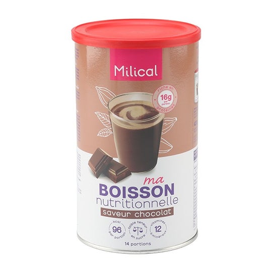 Milical Bebida de Chocolate Hiperproteica 14 porciones